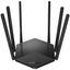 Mercusys AC1900 Wireless AC Gigabit Router, 600 Mbps at 2.4 GHz + 1300 Mbps at 5 GHz, 6×5dBi Fixed External Antennas with Beamforming, 2× G LAN Ports, 1× G WAN Port, Access Point Mode, 3X3 MU-MIMO, Parental Controls, Guest Network, Smart Connect - MR50G