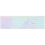CANYON keyboard HKB-W11 UK/US RGB Dual Mode Wireless White