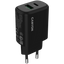 CANYON charger OnCharge 200 20W 1xPD 1xQC EU Black