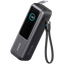Anker Power Bank (25K, 165W, Built-In USB-C and Retractable Cable) Black