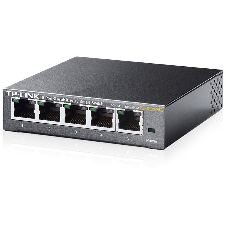 TP-Link TL-SG105E 5-Port Gigabit Desktop Easy Smart Switch