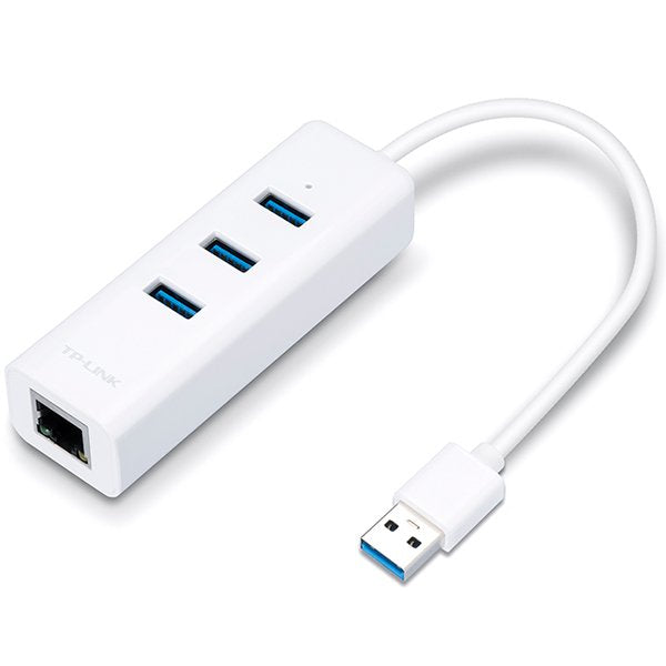 TP-LINK UE330 USB 3.0 3-Port Hub & Gigabit Ethernet Adapter 2 in 1 USB Adapter Glavna slika proizvoda