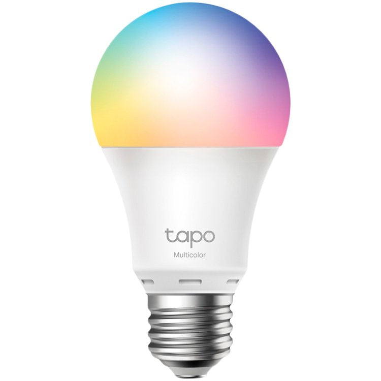 TP-Link Tapo L530E Smart Wi-Fi Light Bulb, Multicolor, 2.4 GHz, IEEE 802.11b/g/n, E27 Base, 220–240 V, 50/60 Hz, 2,500 K – 6,500 K, Multicolor, No Hub Required, Voice Control (works with Amazon Alexa and Google Assistant), Remote Control - TAPO-L530E Glavna slika proizvoda