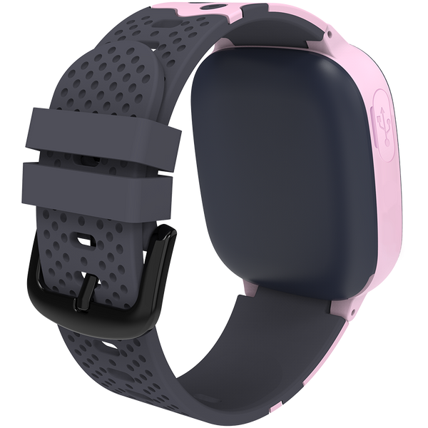 CANYON Sandy KW-34, Kids smartwatch, 1.44 inch colorful screen, GPS function, Nano SIM card, 32+32MB, GSM(850/900/1800/1900MHz), 400mAh battery, compatibility with iOS and android, Pink