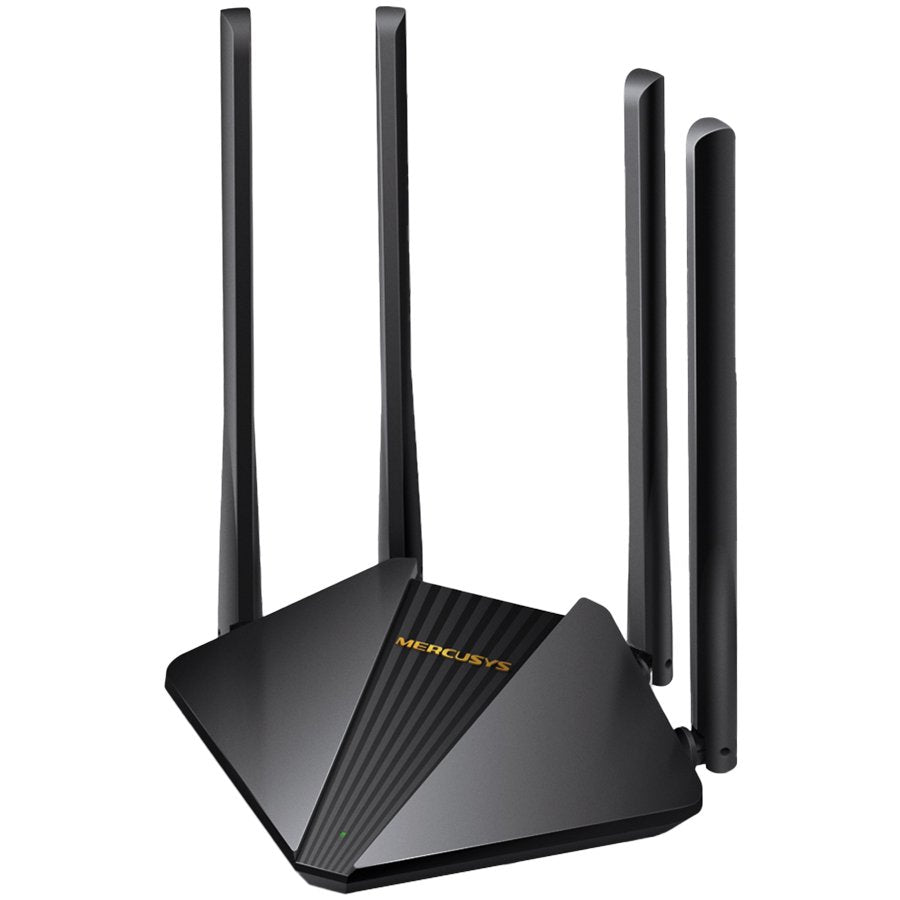 AC1200 Dual-Band Wi-Fi Gigabit RouterSPEED: 300 Mbps at 2.4 GHz + 867 Mbps at 5 GHz SPEC:  4× Fixed External Antennas Glavna slika proizvoda