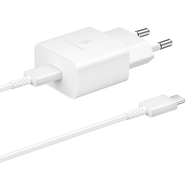 Samsung 15W Fast Charging USB-C Wall Charger White (cable included)