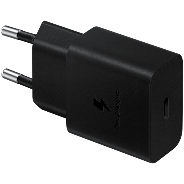 Samsung 15W Fast Charging USB-C Wall Charger Black (cable included)