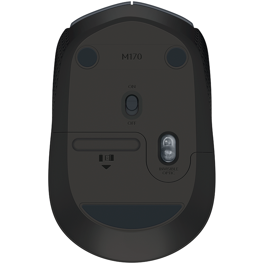 LOGITECH M170 Wireless Mouse - GREY