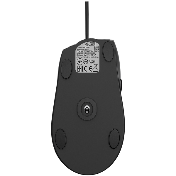 LOGITECH M500s Corded Mouse - BLACK - USB