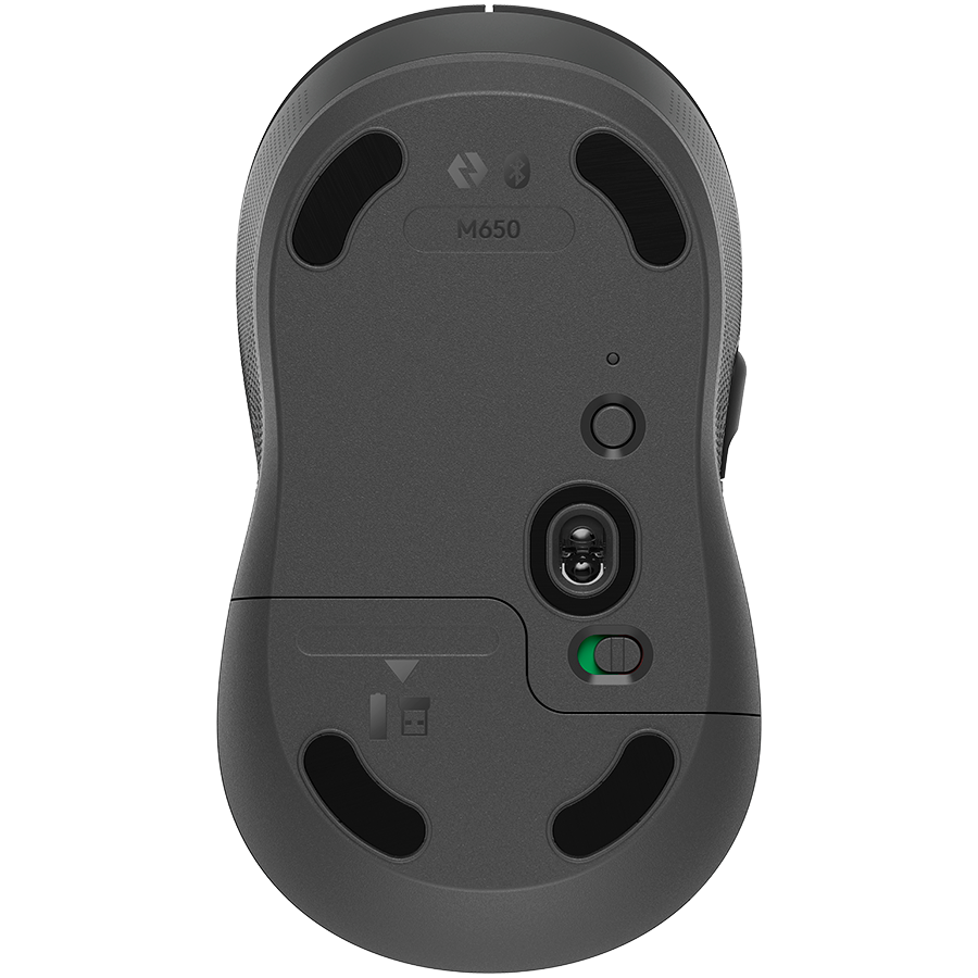 LOGITECH M650 Signature Bluetooth Mouse - GRAPHITE