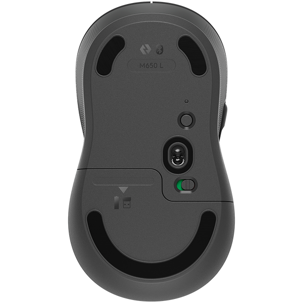 LOGITECH M650L Signature Bluetooth Mouse - GRAPHITE