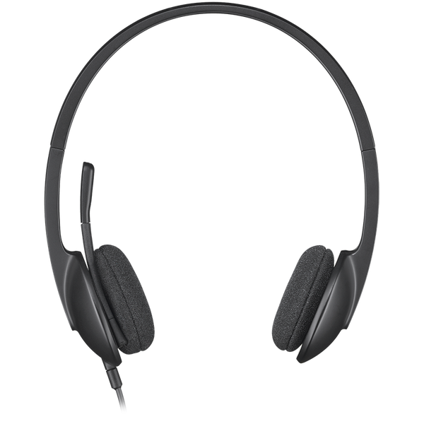 LOGITECH H340 Corded Headset - BLACK - USB