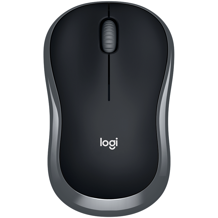 LOGITECH M185 Wireless Mouse - SWIFT GREY - EER2 Glavna slika proizvoda