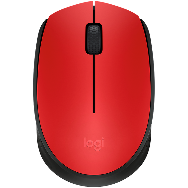 LOGITECH M171 Wireless Mouse - RED
