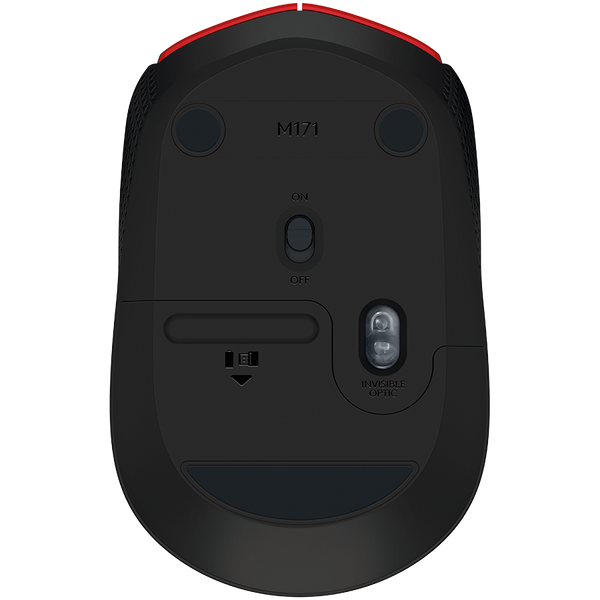 LOGITECH M171 Wireless Mouse - RED