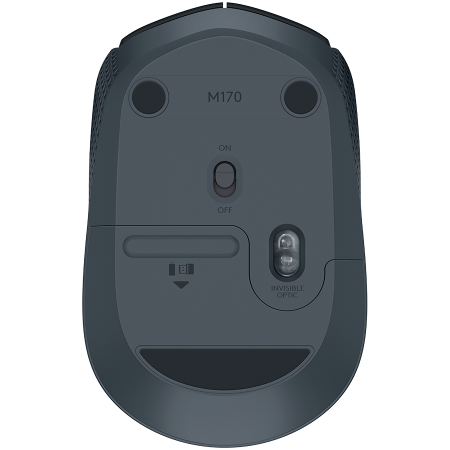 LOGITECH M171 Wireless Mouse - BLACK