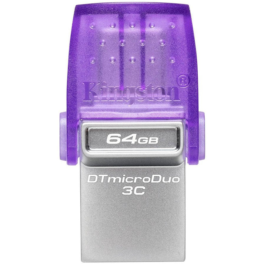 Kingston 64GB DataTraveler microDuo 3C 200MB/s dual USB-A + USB-C Glavna slika proizvoda