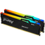 Kingston DRAM 32GB 5600MT/s DDR5 CL36 DIMM (Kit of 2) FURY Beast RGB EXPO