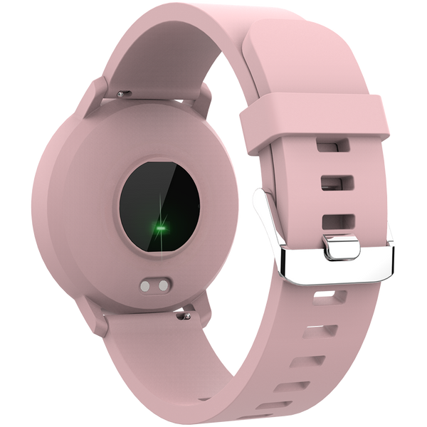 CANYON Lollypop SW-63, Smart watch, 1.3inches IPS full touch screen, Round watch, IP68 waterproof, multi-sport mode, BT5.0, compatibility with iOS and android, Pink