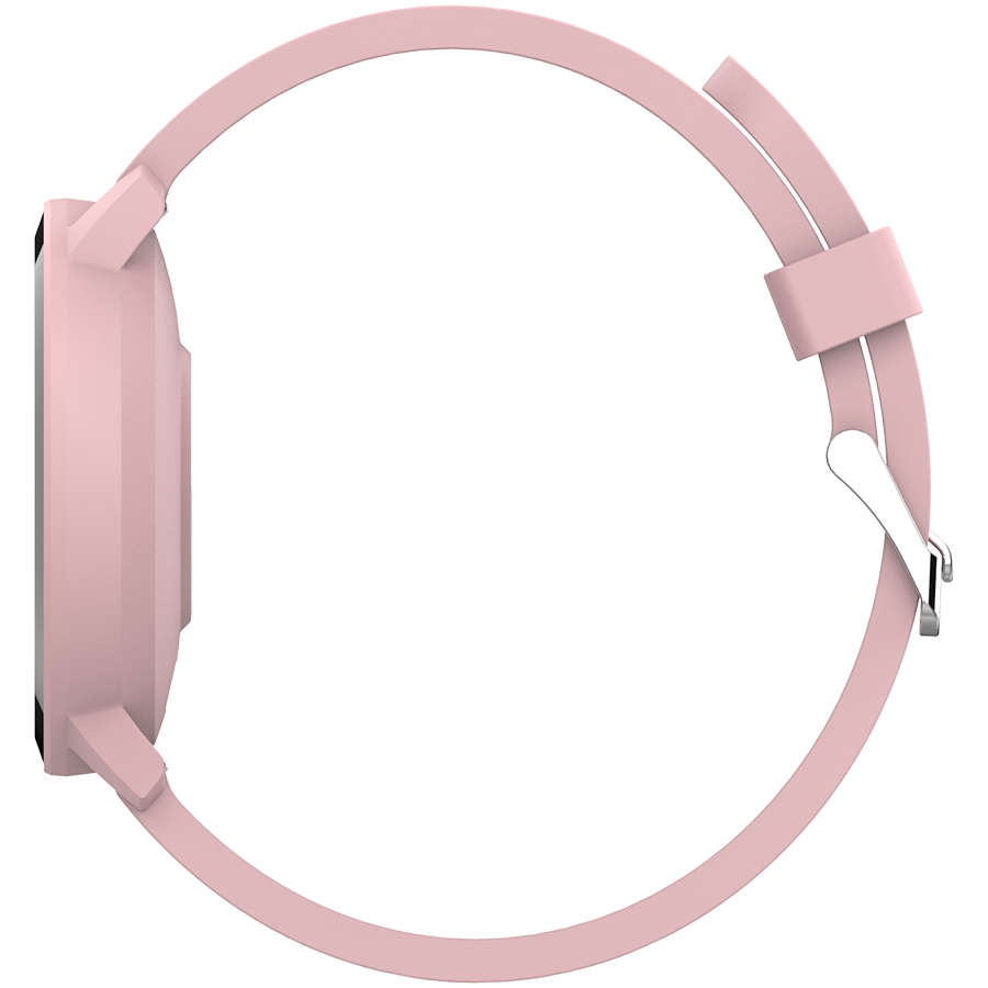 CANYON Lollypop SW-63, Smart watch, 1.3inches IPS full touch screen, Round watch, IP68 waterproof, multi-sport mode, BT5.0, compatibility with iOS and android, Pink