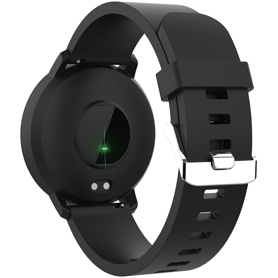 CANYON Lollypop SW-63, Smart watch, 1.3inches IPS full touch screen, Round watch, IP68 waterproof, multi-sport mode, BT5.0, compatibility with iOS and android, black