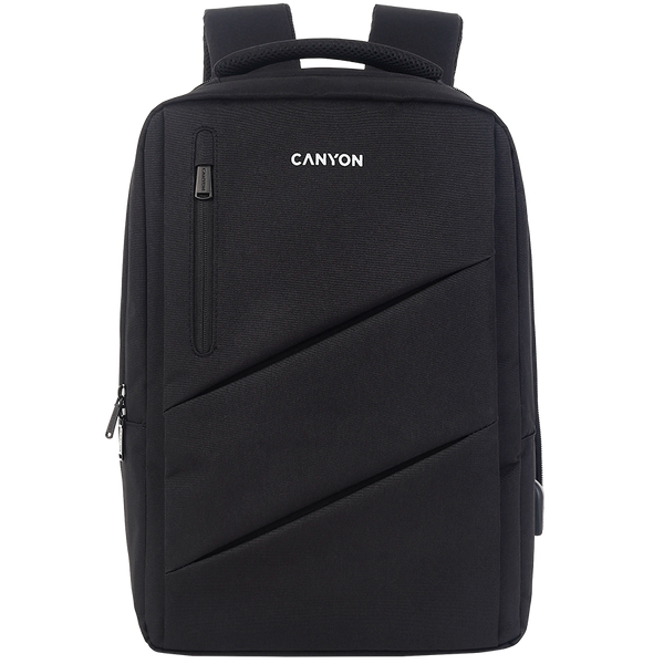 CANYON backpack BPE-5 Urban USB 15.6'' Black