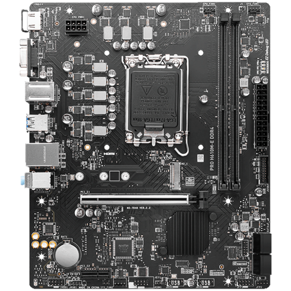 MSI PRO H610M-E DDR4