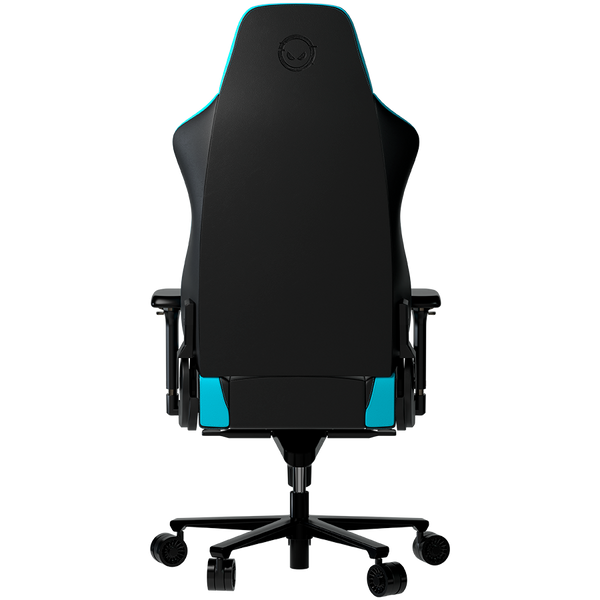 LORGAR Base 311, Gaming chair, PU eco-leather, 1.8 mm metal frame, multiblock mechanism, 4D armrests, 5 Star aluminium base, Class-4 gas lift, 75mm PU casters, Black + blue