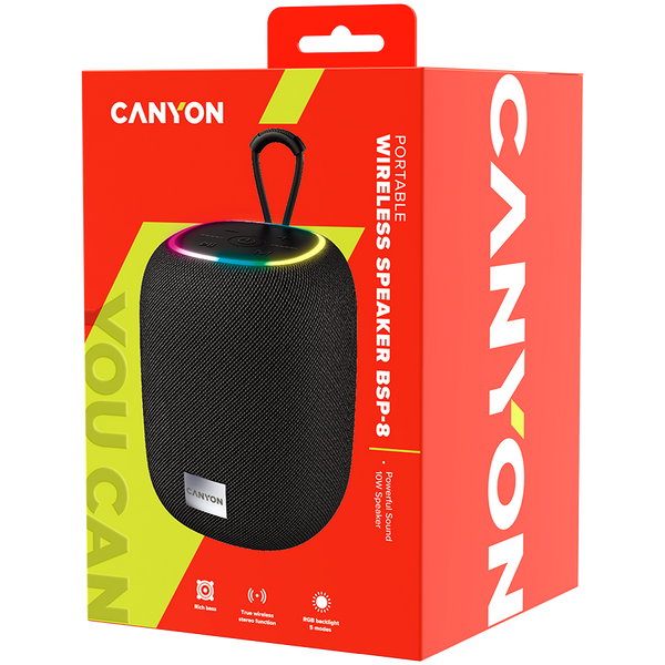 CANYON speaker BSP-8 10W Black