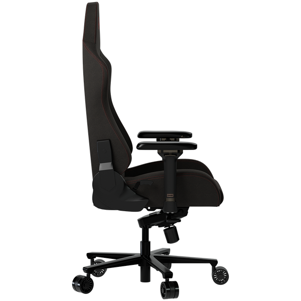 LORGAR Ace 422, Gaming chair, Anti-stain durable fabric, 1.8 mm metal frame, multiblock mechanism, 4D armrests, 5 Star aluminium base, Class-4 gas lift, 75mm PU casters, Black + red
