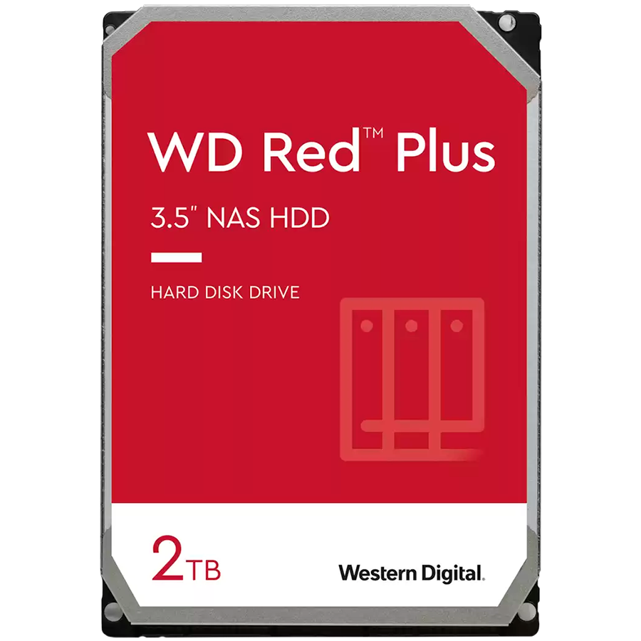 HDD NAS WD Red Plus 2TB CMR Glavna slika proizvoda