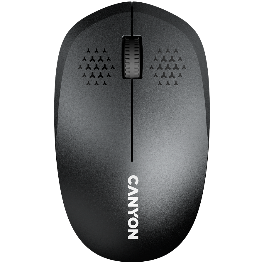CANYON mouse MW-04 3buttons BT Wireless Black Glavna slika proizvoda
