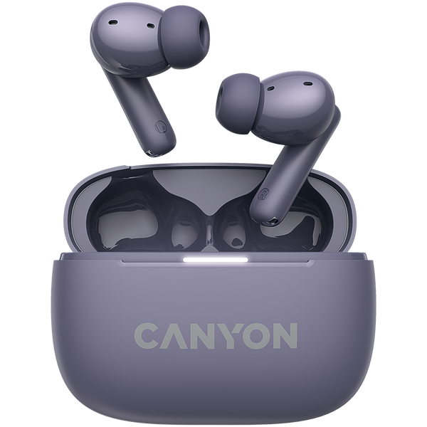 CANYON headset OnGo TWS-10 ANC+ENC Purple