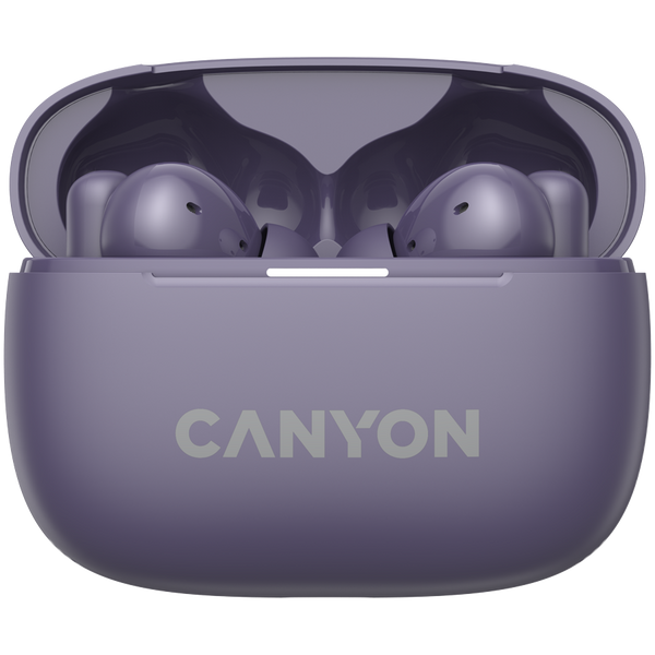 CANYON headset OnGo TWS-10 ANC+ENC Purple