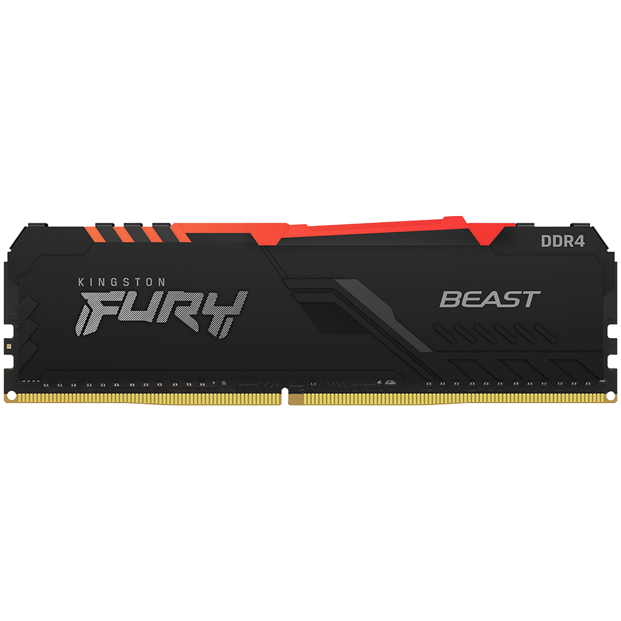 Kingston 16GB 3200MT/s DDR4 CL16 DIMM FURY Beast RGB Glavna slika proizvoda
