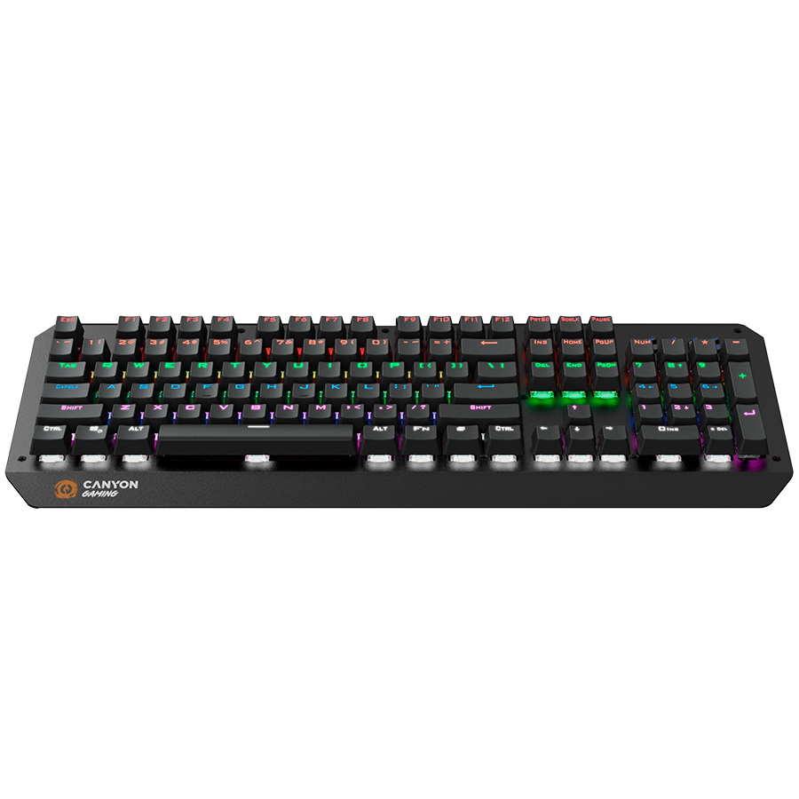 CANYON Wired multimedia gaming keyboard with lighting effect