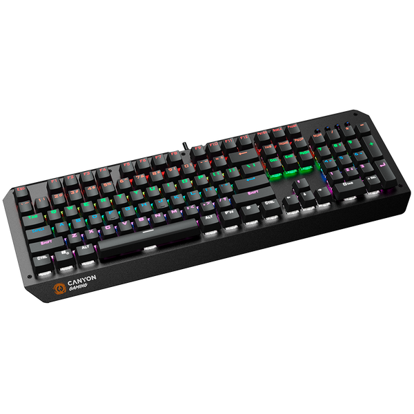 CANYON Wired multimedia gaming keyboard with lighting effect