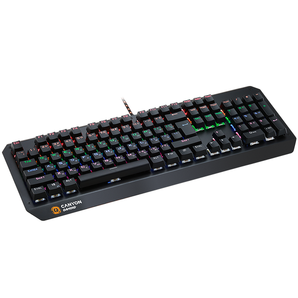 CANYON Wired multimedia gaming keyboard with lighting effect