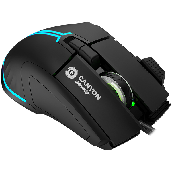 CANYON mouse Fortnax GM-636 RGB 9buttons Wired Black