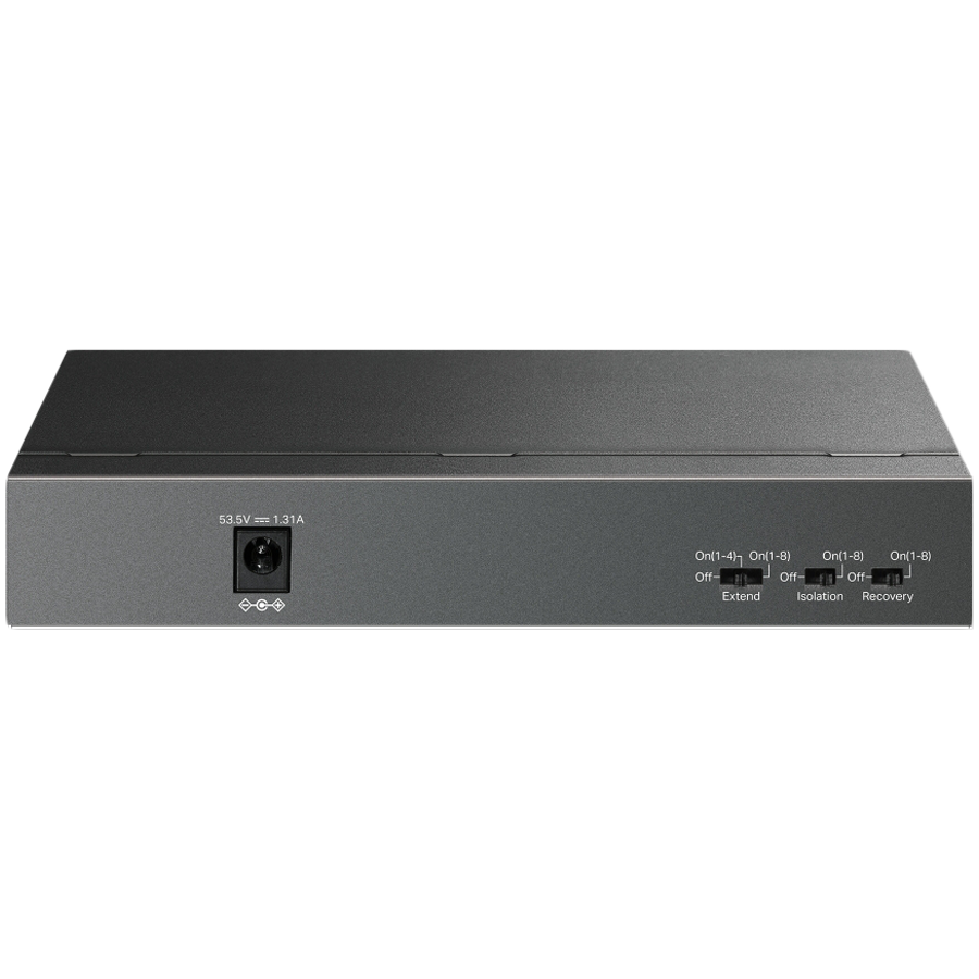 TP-Link LS109P 9-Port 10/100 Mbps Desktop Switch with 8-Port PoE+