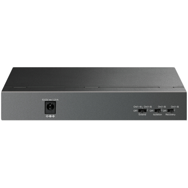 TP-Link LS109P 9-Port 10/100 Mbps Desktop Switch with 8-Port PoE+