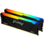 Kingston 16GB 3200MT/s DDR4 CL16 DIMM (Kit of 2) FURY Beast RGB