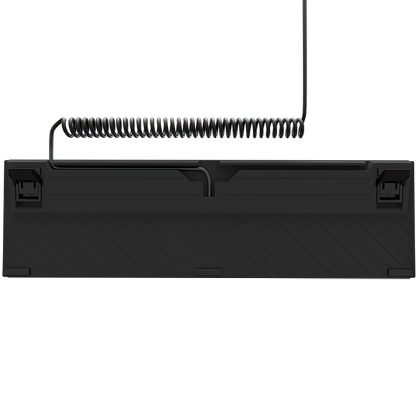 LORGAR Azar 514, Wired mechanical gaming keyboard, RGB backlight, 1680000 colour variations, 18 modes, keys number: 104, 50M clicks, linear dream switches, spring cable up to 3.4m, ABS plastic+metal, magnetic cover, 450*136*39mm, 1.17kg, black