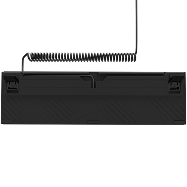 LORGAR Azar 514, Wired mechanical gaming keyboard, RGB backlight, 1680000 colour variations, 18 modes, keys number: 104, 50M clicks, linear dream switches, spring cable up to 3.4m, ABS plastic+metal, magnetic cover, 450*136*39mm, 1.17kg, white