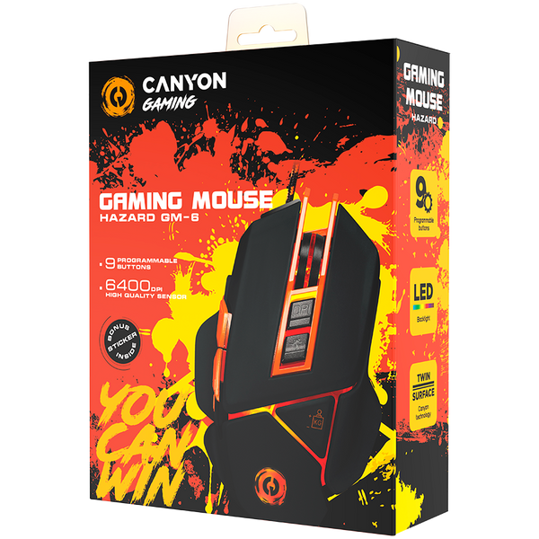 CANYON Optical gaming mouse