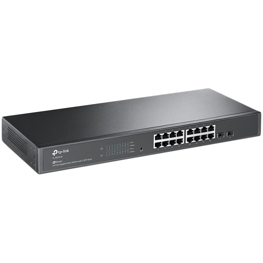 TP-Link SG2218 Omada 16-Port Gigabit Smart Switch with 2 SFP Slots