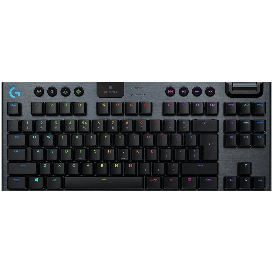 LOGITECH G915 X LIGHTSPEED Wireless Gaming Keyboard - BLACK - US INT'L - 2.4GHZ/BT  - EMEA28i-935 - TACTILE Glavna slika proizvoda