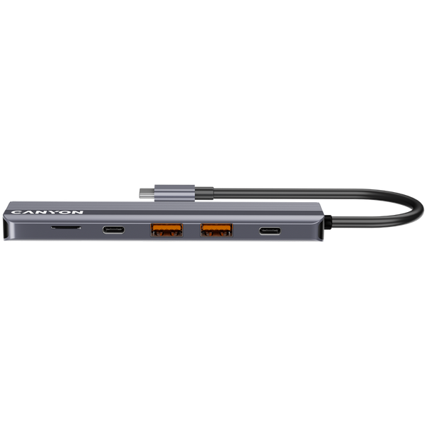 CANYON hub DS-17 6in1 4k USB-C Grey