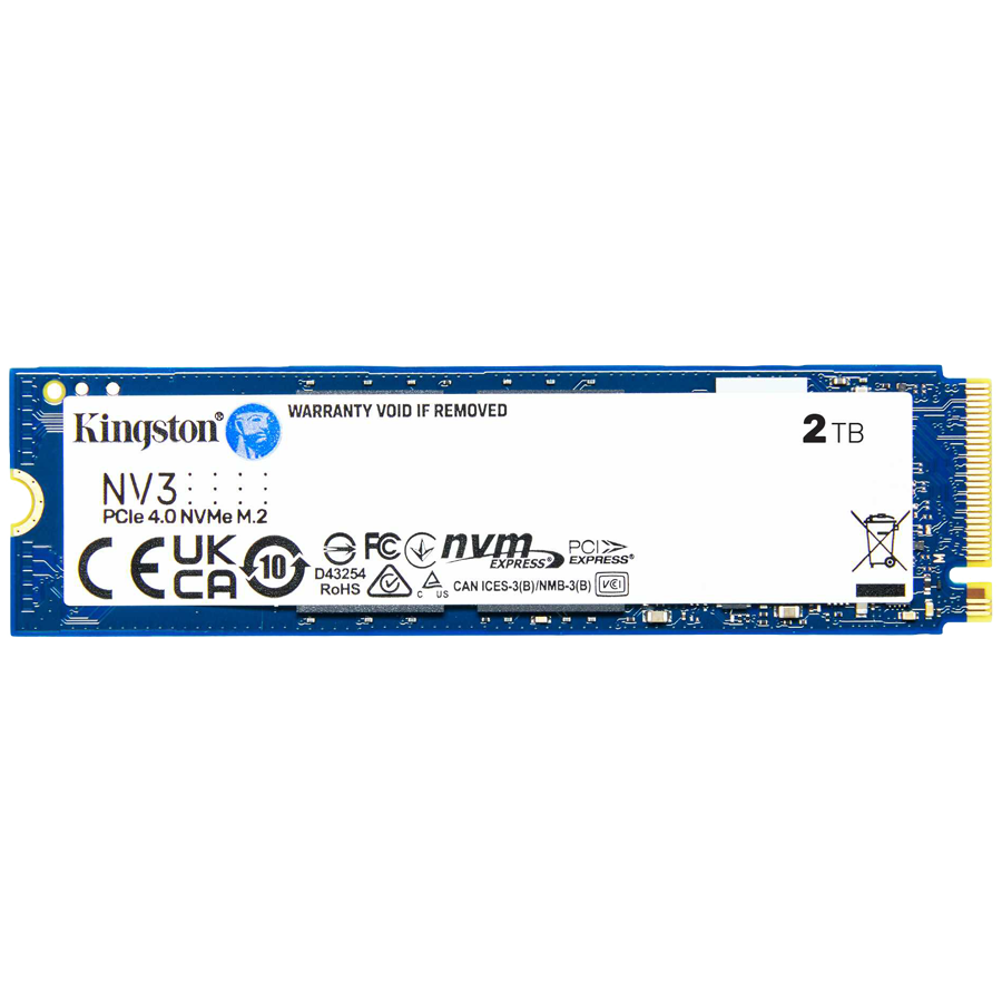 Kingston 2TB NV3 SSD M.2 2280 PCIe 4.0 NVMe Glavna slika proizvoda