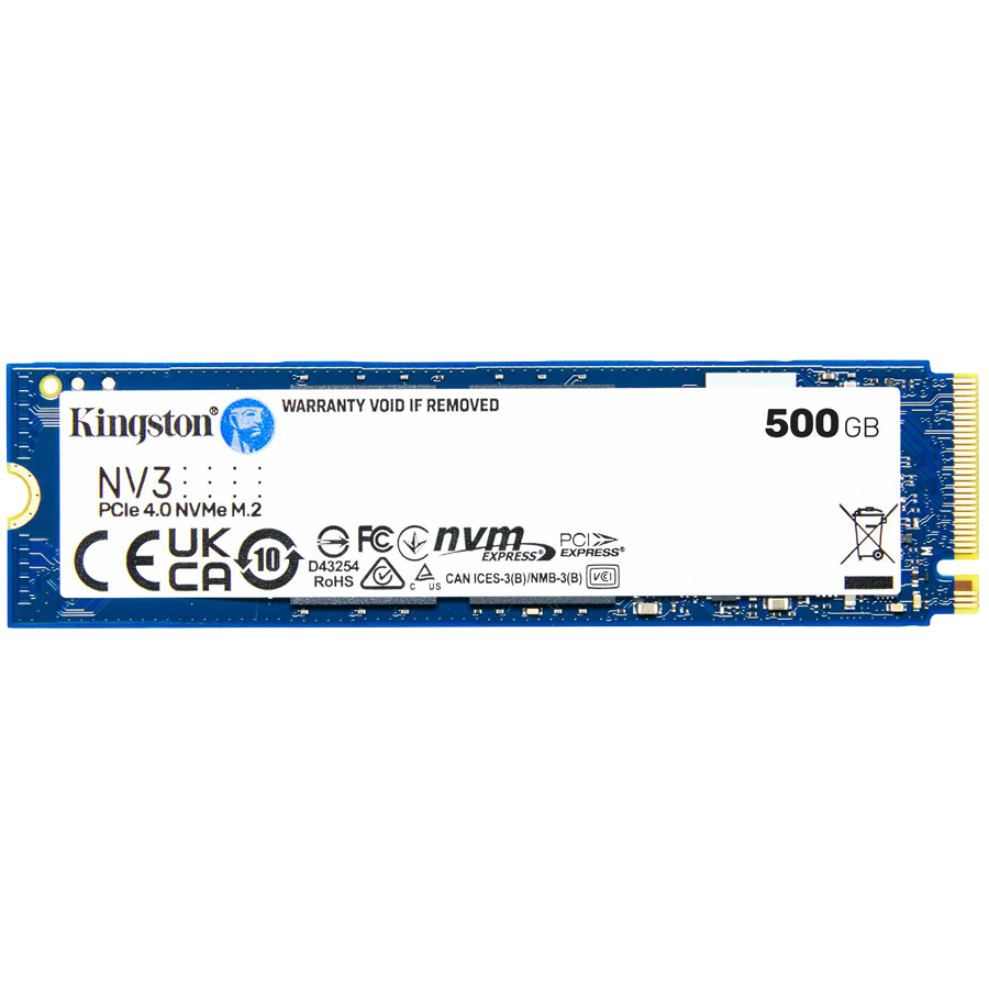 Kingston 500GB NV3 SSD M.2 2280 PCIe 4.0 NVMe Glavna slika proizvoda